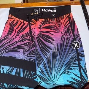 Hurley vibrant Hawaii Phantom Board Shorts Men’s 30 Drawstring